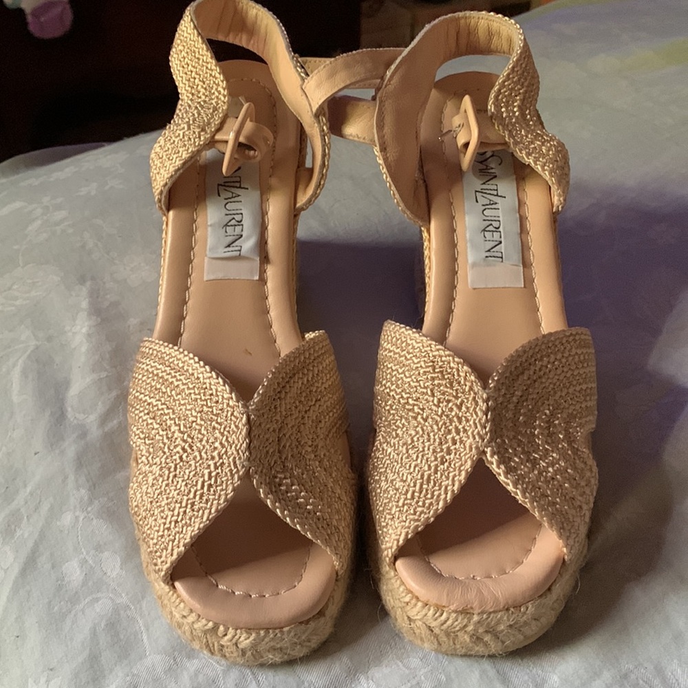 YSL vintage espadrilles size 8.5